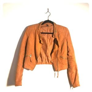 Brown Moto Jacket